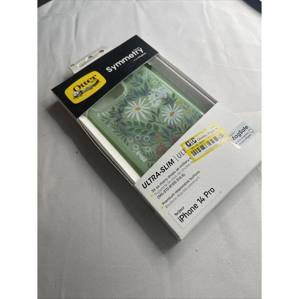 OtterBox iPhone 14 Pro Max Symmetry Plus Case with MagSafe - sage advice